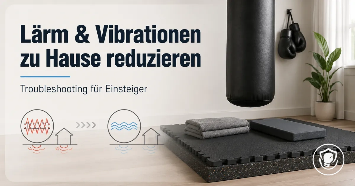 Ideen zur Reduzierung von Lärm und Vibrationen beim Box-Setup zu Hause