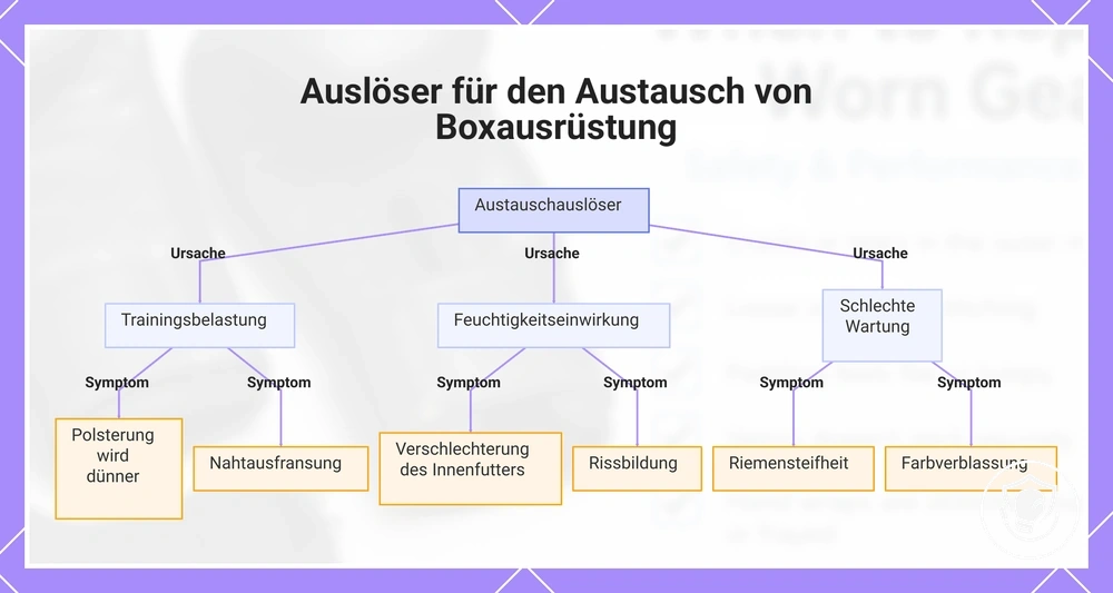 Auslöser für den Austausch von Boxausrüstung