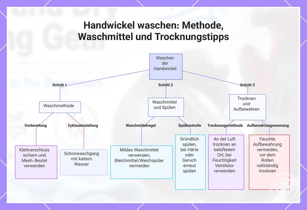 Handwickel waschen: Methode, Waschmittel und Trocknungstipps