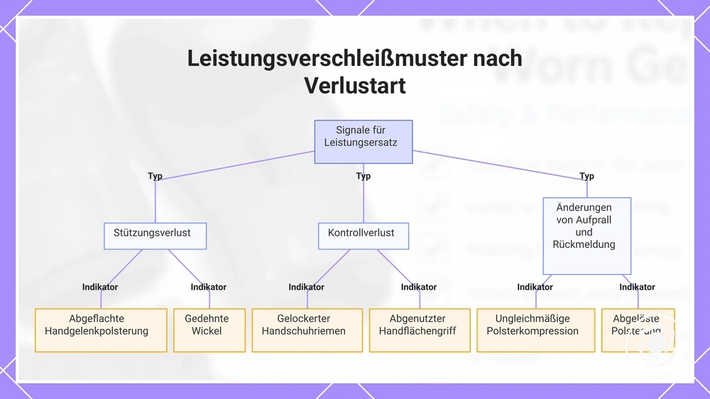 Leistungsverschleißmuster nach Verlustart