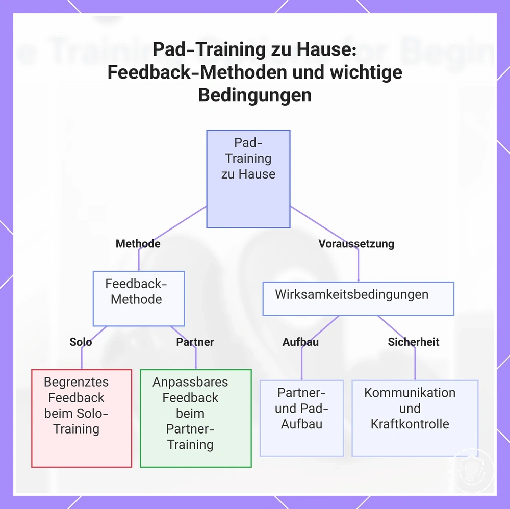 Pad-Training zu Hause: Feedback-Methoden und wichtige Bedingungen