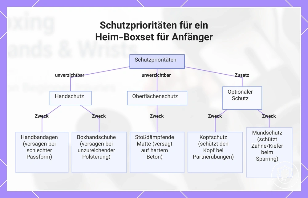 Schutzprioritäten für ein Heim-Boxset für Anfänger