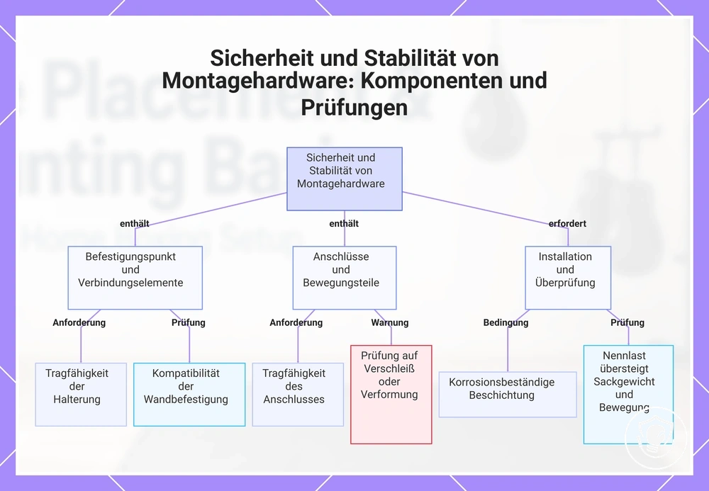 Sicherheit und Stabilität von Montagehardware: Komponenten und Prüfungen