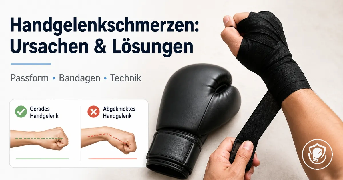Handgelenkstütze und Technik-Hinweise zur Reduzierung von Handgelenkschmerzen beim Heimtraining