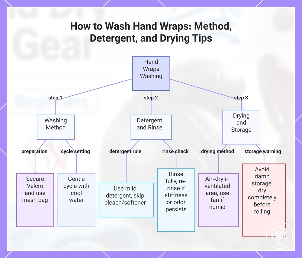 How to Wash Hand Wraps: Method, Detergent, and Drying Tips