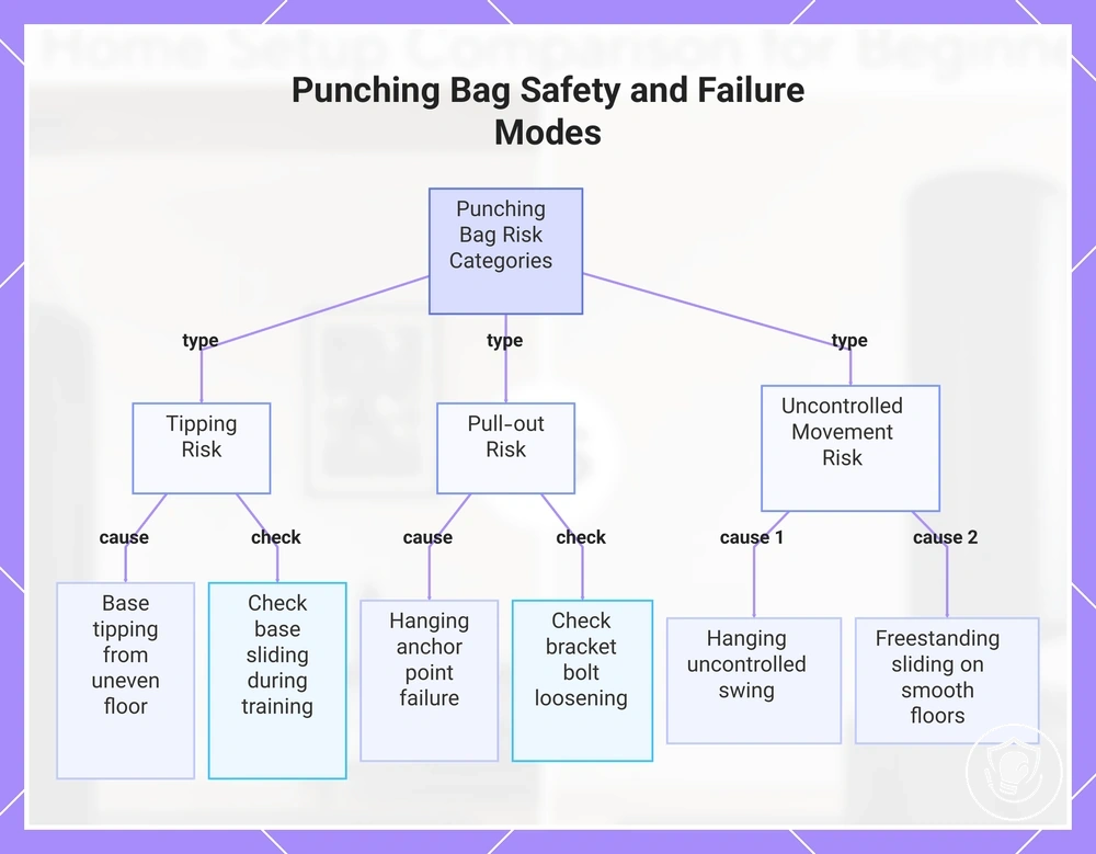 Punching Bag Safety and Failure Modes