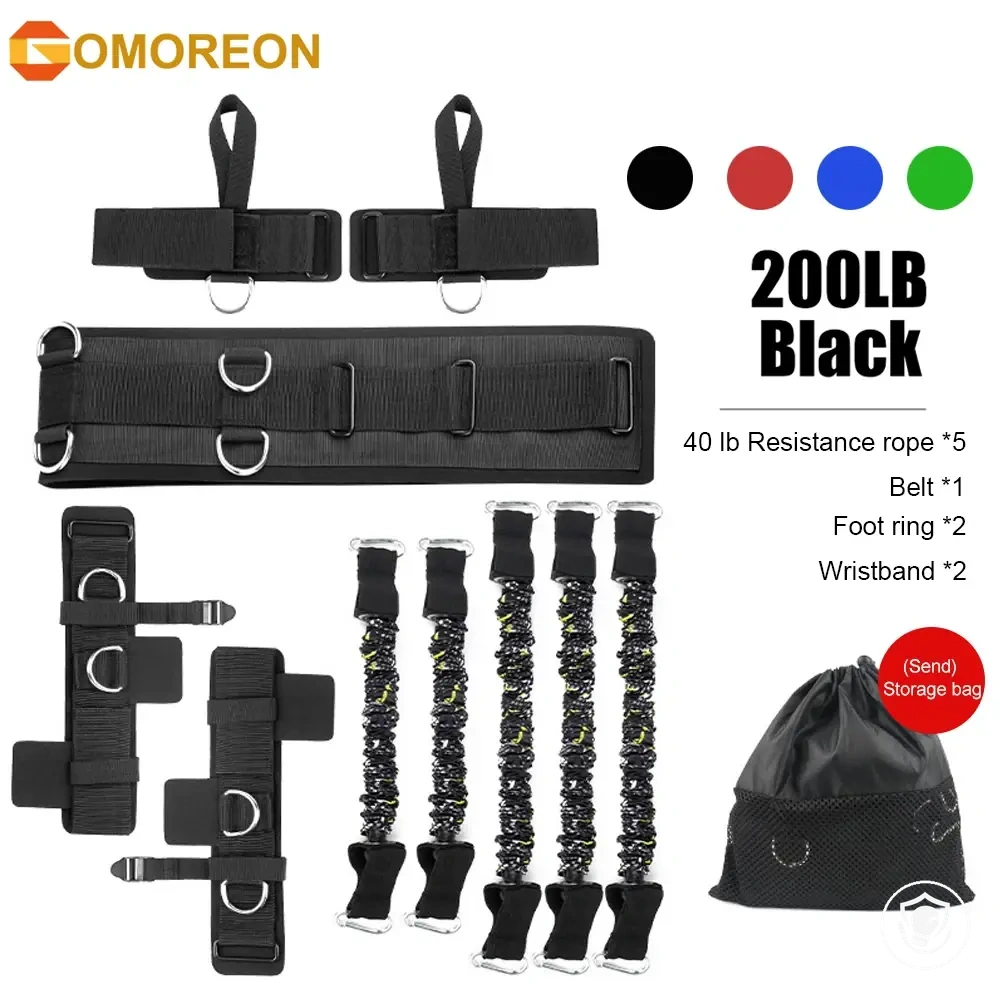 Kit de bandas de resistencia para entrenamiento de boxeo, piernas y agilidad