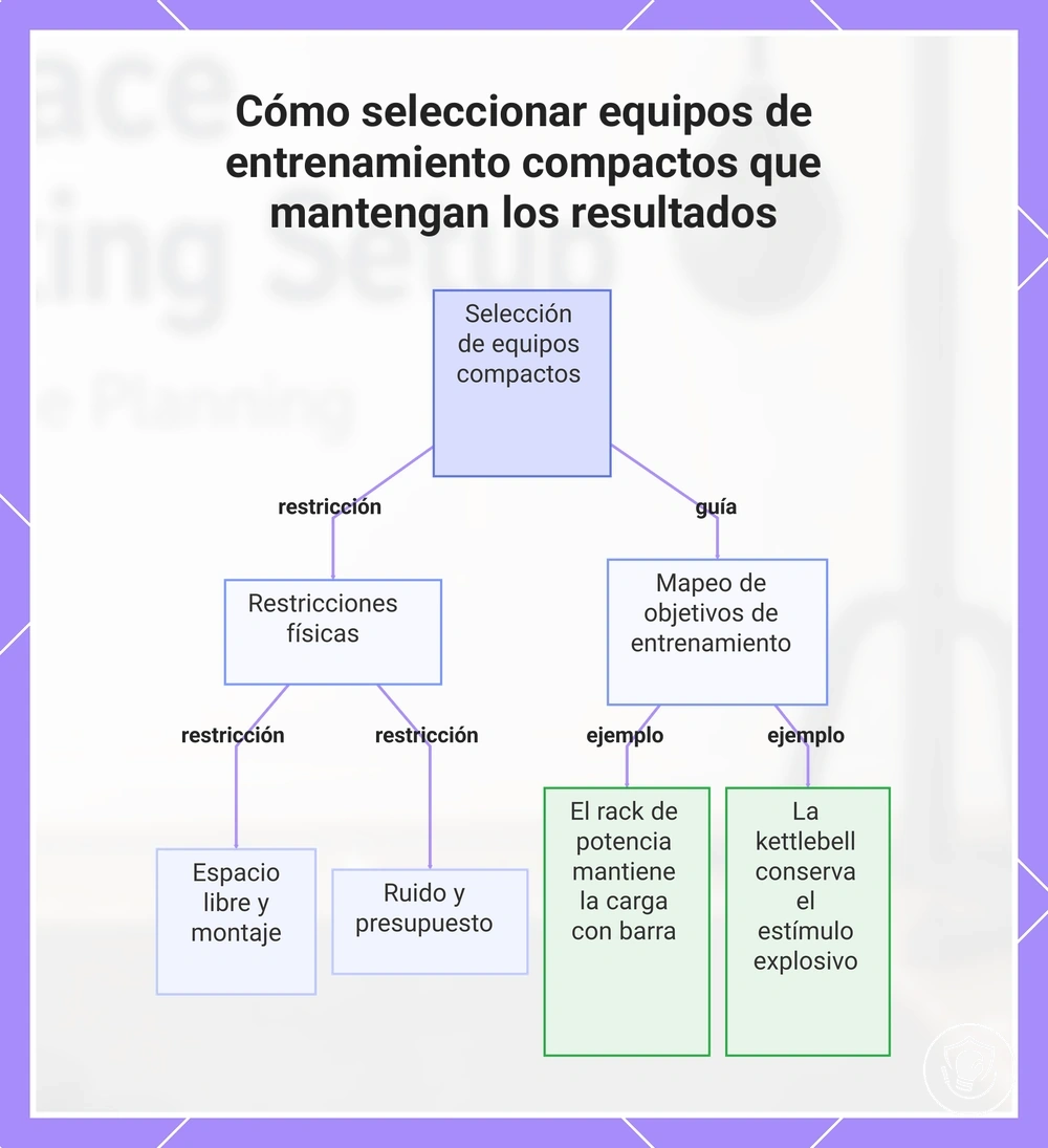 Cómo seleccionar equipos de entrenamiento compactos que mantengan los resultados