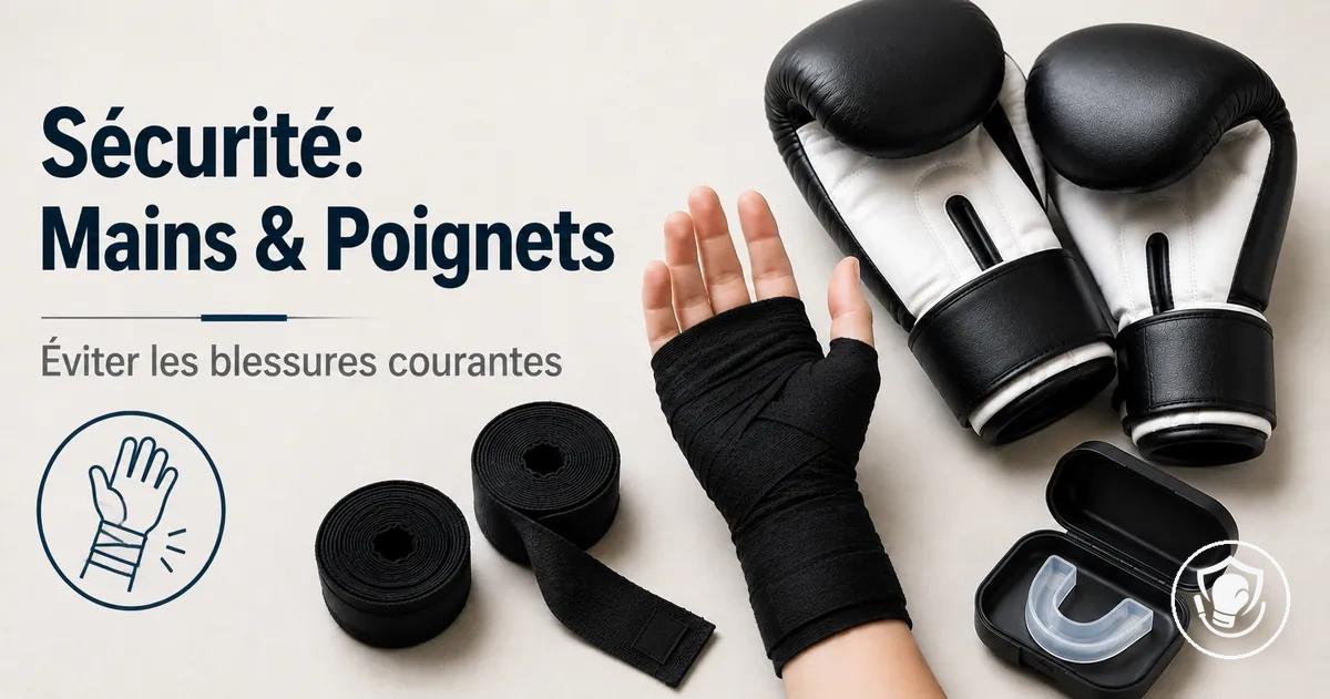 Équipement de protection pour débutants axé sur la sécurité des mains et des poignets