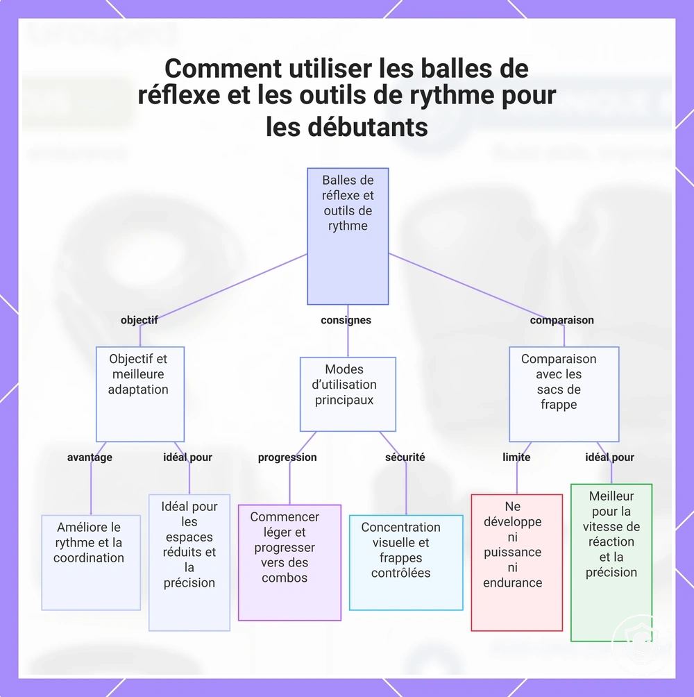 Comment utiliser les balles de réflexe et les outils de rythme pour les débutants