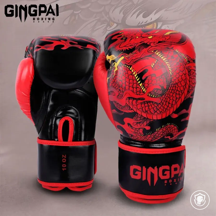 Luvas de boxe 10/12/14 oz adulto Sanda Muay Thai treino saco