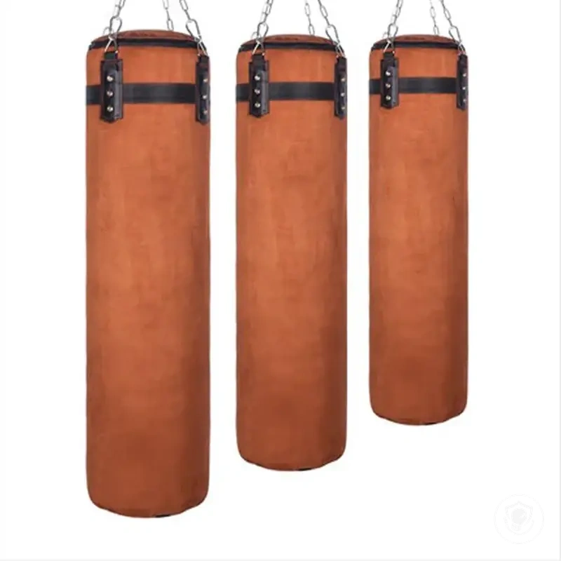 Saco de pancada 120 cm de couro para Muay Thai, MMA e fitness