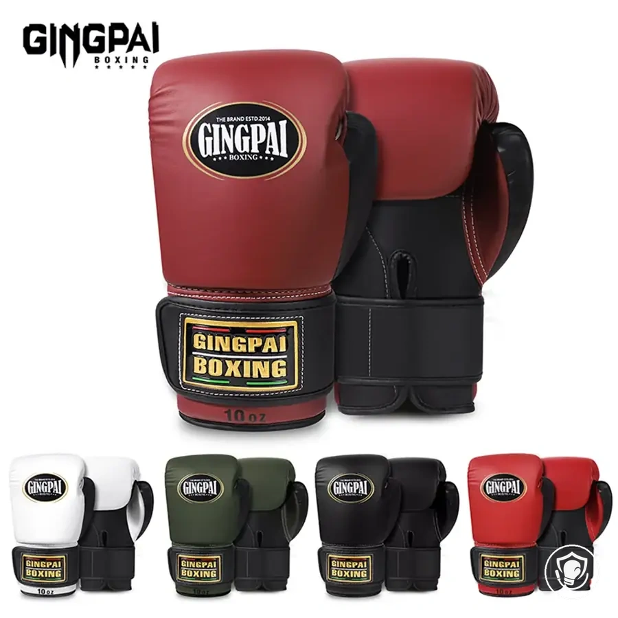 Luvas de boxe 6/8/10/12/14/16 oz Muay Thai para treino e saco MMA