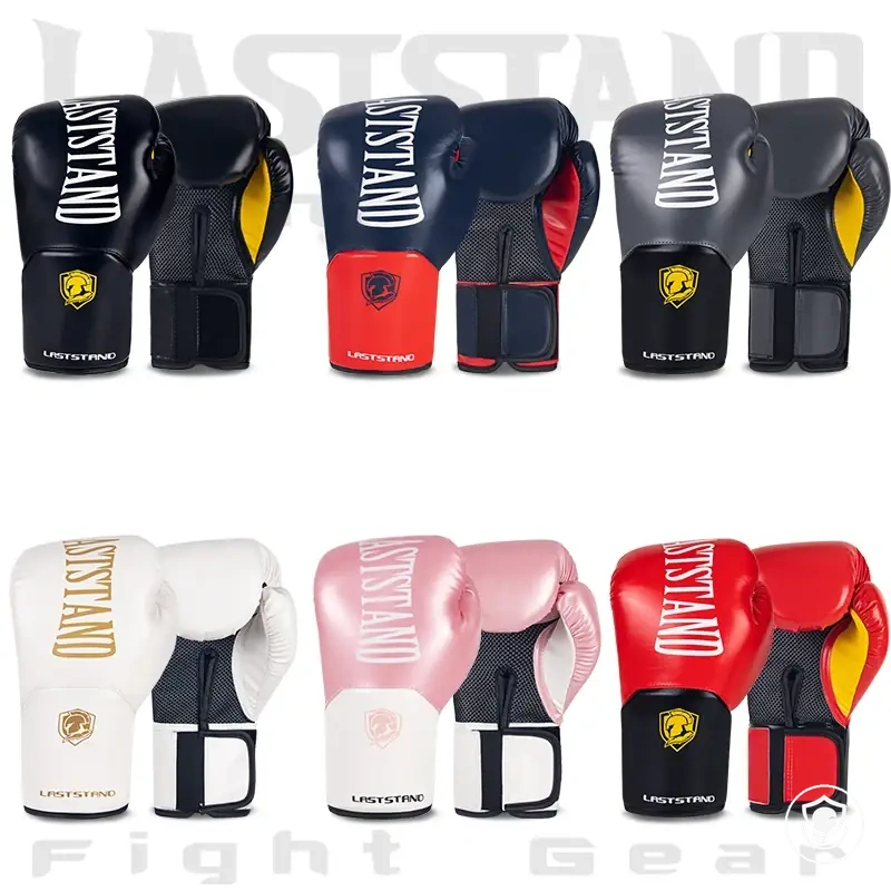 Luvas de boxe 8 10 12 14 16 oz Muay Thai Sanda MMA kickboxing