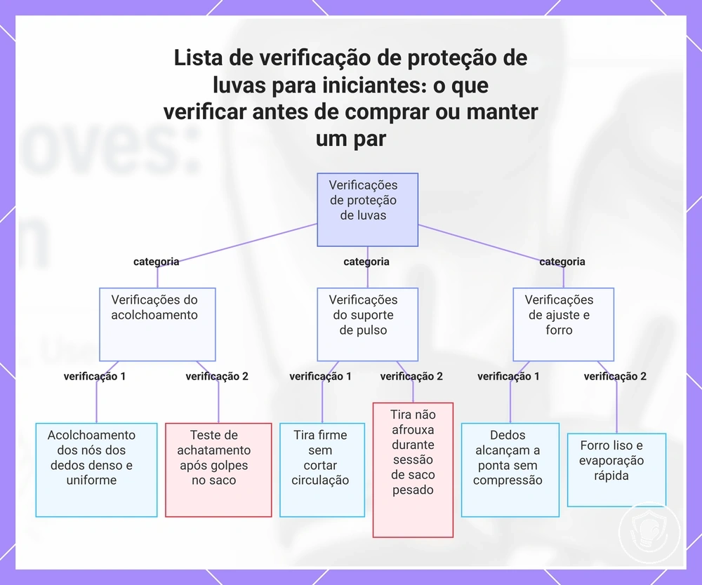 Lista de verificação de proteção de luvas para iniciantes: o que verificar antes de comprar ou manter um par