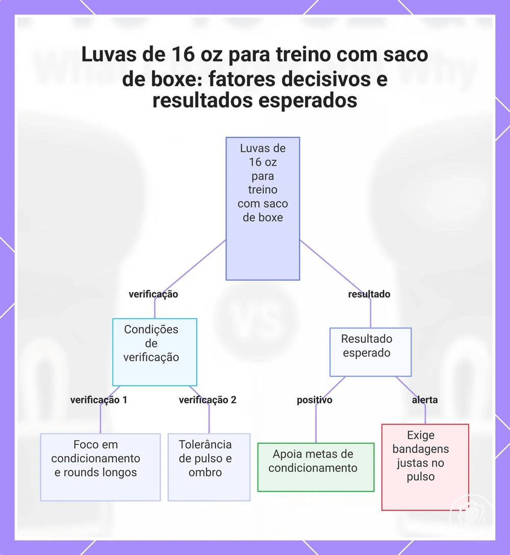 Luvas de 16 oz para treino com saco de boxe: fatores decisivos e resultados esperados