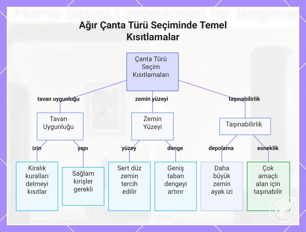 Ağır Çanta Türü Seçiminde Temel Kısıtlamalar