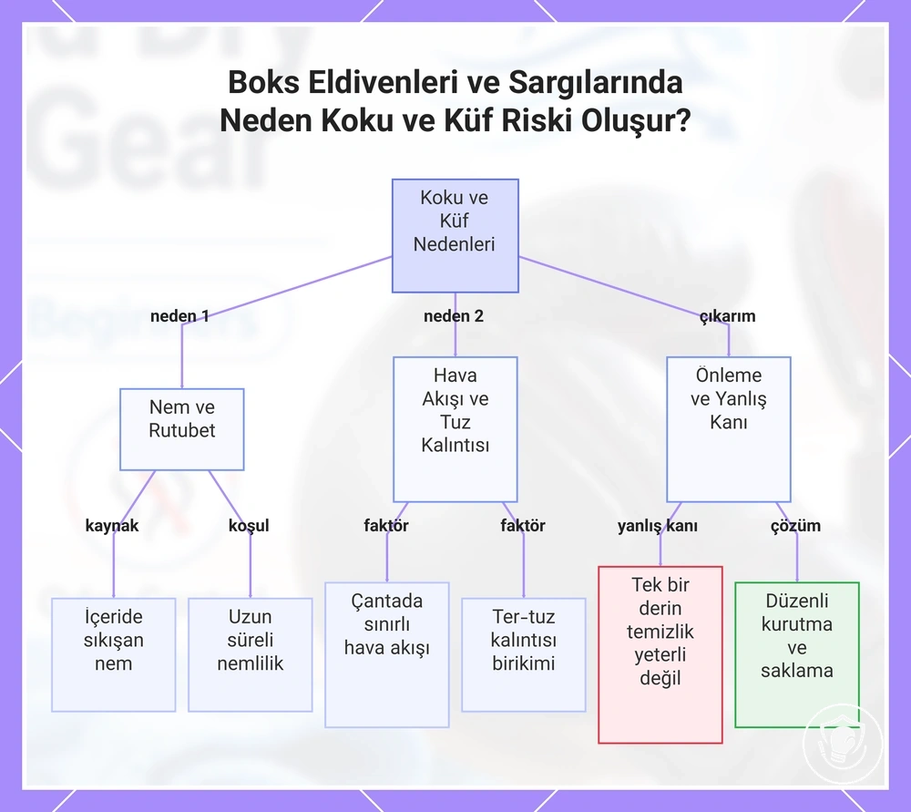 Boks Eldivenleri ve Sargılarında Neden Koku ve Küf Riski Oluşur?