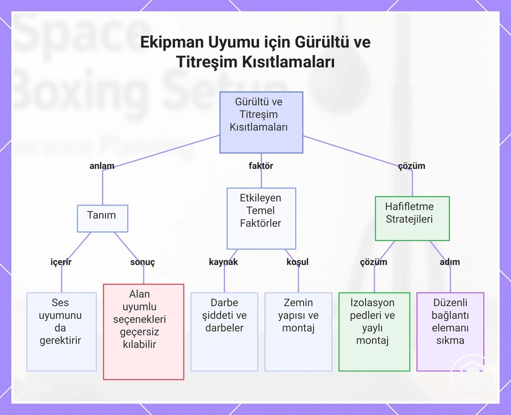 Ekipman Uyumu için Gürültü ve Titreşim Kısıtlamaları