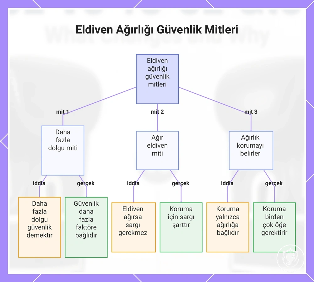 Eldiven Ağırlığı Güvenlik Mitleri