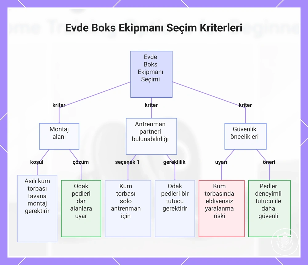 Evde Boks Ekipmanı Seçim Kriterleri