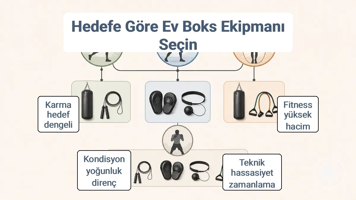 Yeni başlayanlar için hedef bazlı ekipman karar şeması: kondisyon, teknik, dayanıklılık ve ekipman kategorileri eşlemesi