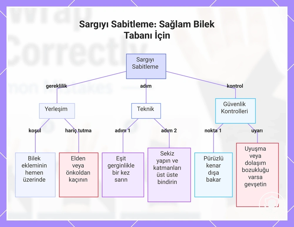 Sargıyı Sabitleme: Sağlam Bilek Tabanı İçin