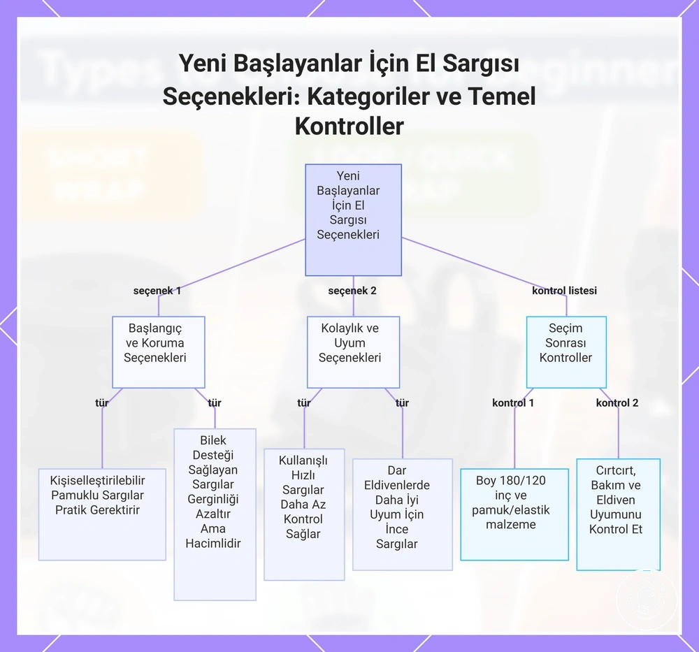 Yeni Başlayanlar İçin El Sargısı Seçenekleri: Kategoriler ve Temel Kontroller